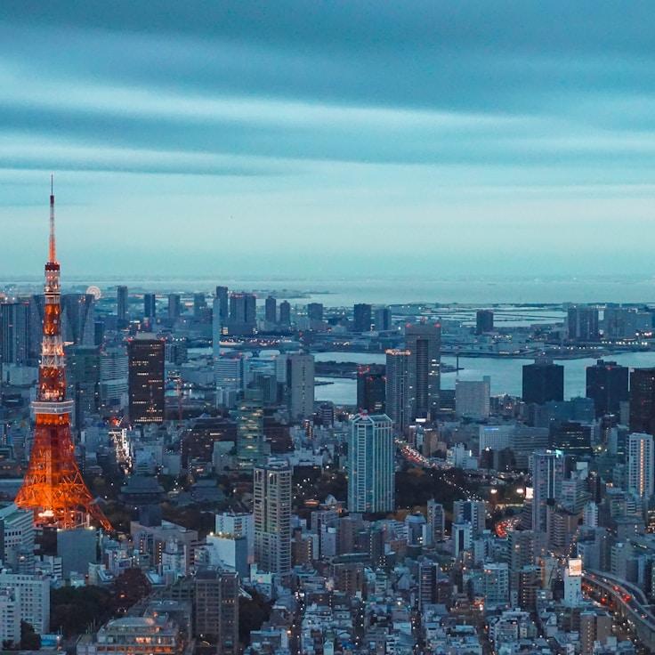 City skyline in Porto, Portugal